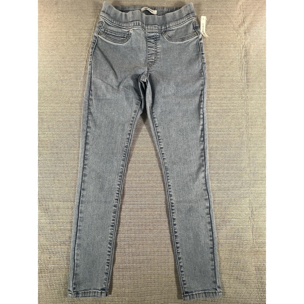 Amazon Essentials Pull On Jegging Womens Size 0 Blue Stretch Skinny Denim Pants